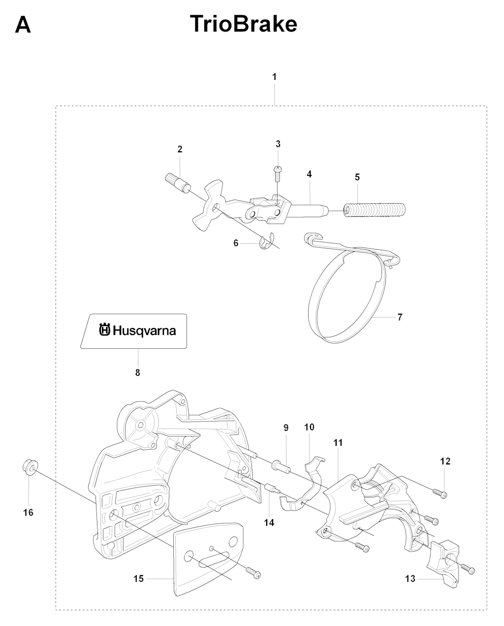 Explosionszeichnung Ersatzteile
