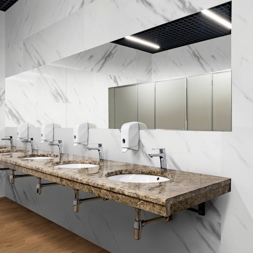 Revét Vinyl Wandfliese Marble Hochglanz 120 x 60 cm