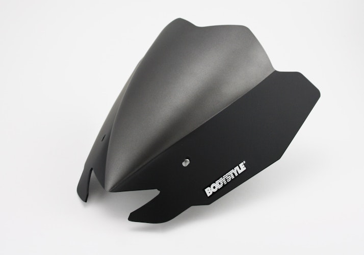 BODYSTYLE Sportsline Scheinwerferverkleidung ABS Kunststoff schwarz/grau für KAWASAKI Z1000 