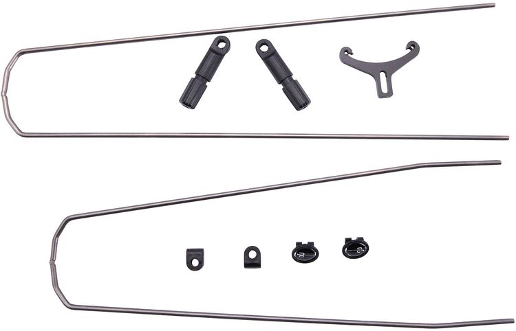 Curana CLite Schutzblech-Set 28 Zoll schwarz 55 mm, mittleres Profil