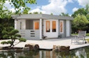 Wolff Finnhaus Gartenhaus 5-Eckhaus Maja 40-B / 2-Raum