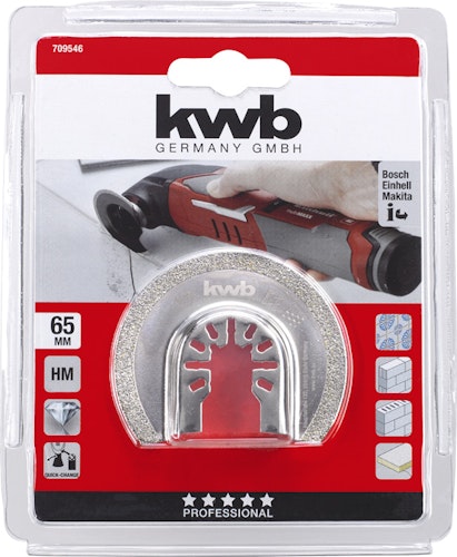kwb Sägeblatt Diamant, 65 mm 709546