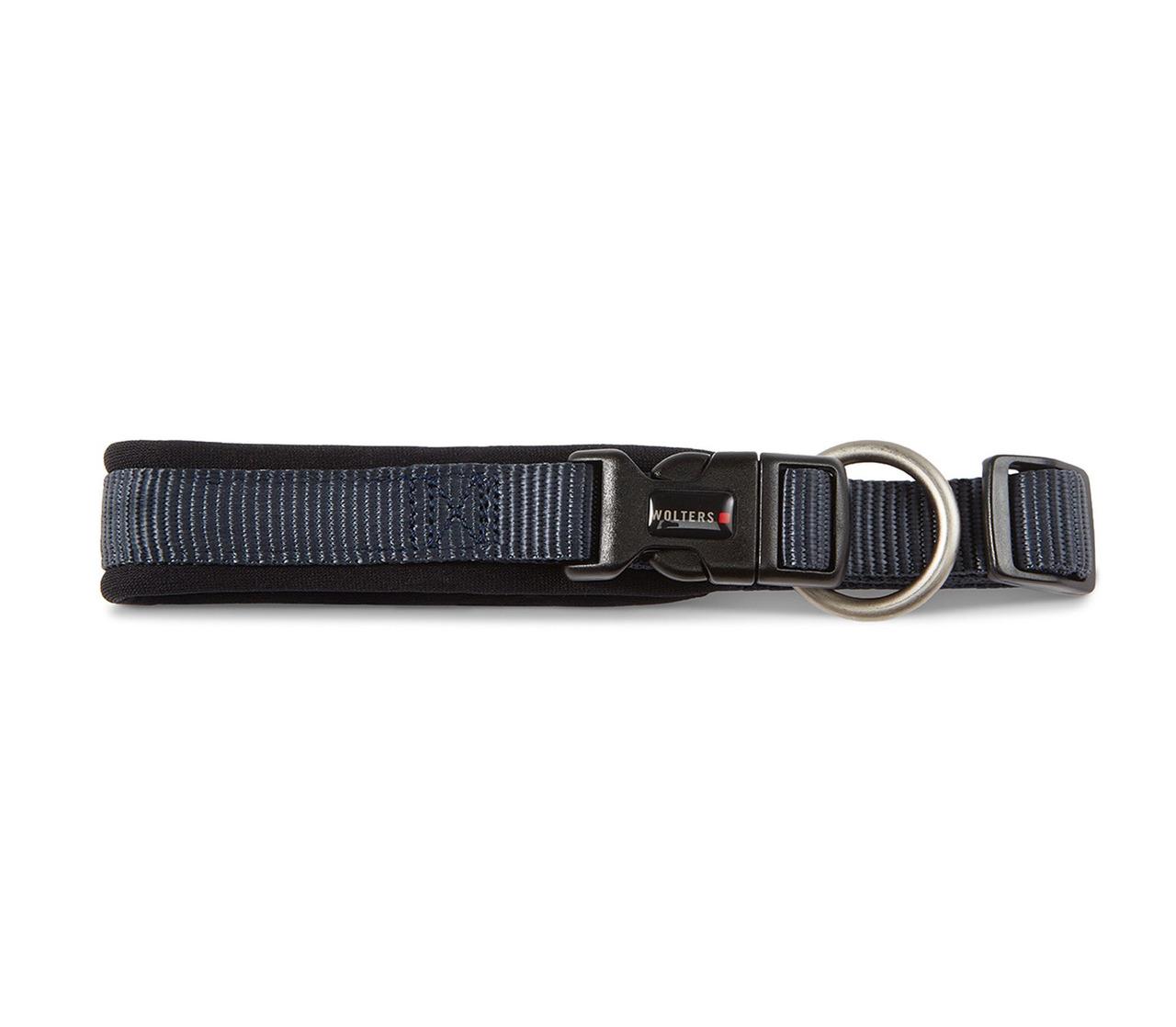 Thumbnail - Wolters Professional Comfort 28 x 1,5 Centimeter graphit/blau Hundehalsband