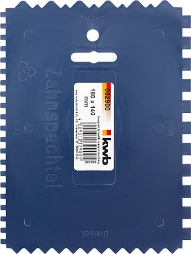 kwb Kunst.-Zahnspach. 180 x 140 mm 32900