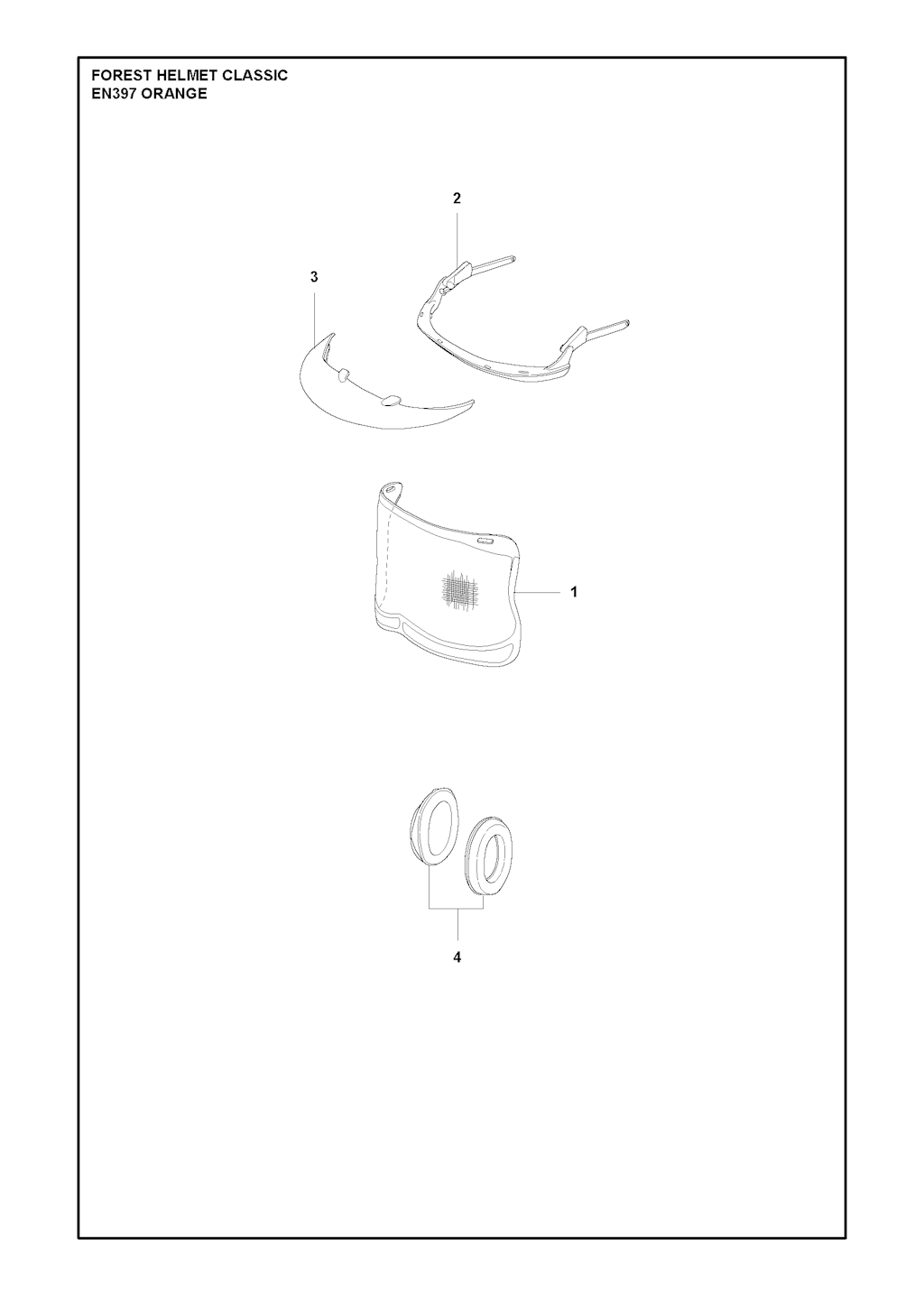 Explosionszeichnung Ersatzteile