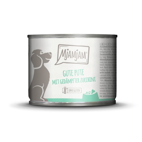 MJAMJAM Leckere Mahlzeit 200g Dose Hundenassfutter