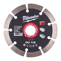 Milwaukee DIAMANTTRENNSCHEIBE DU115 4932399521
