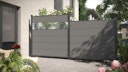 TraumGarten System WPC XL Zaun-Set