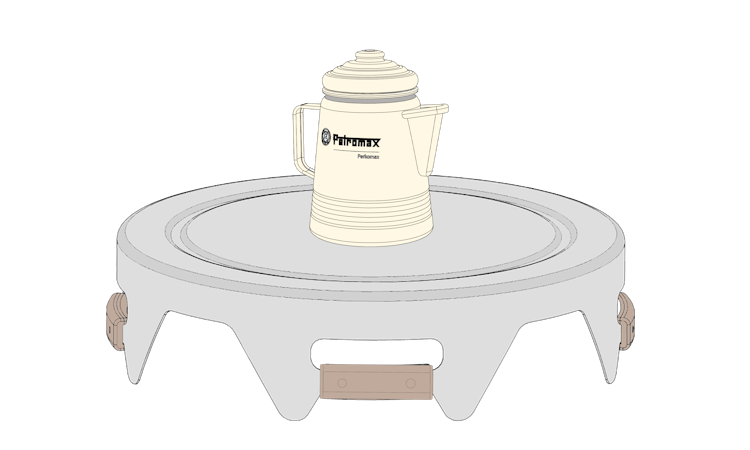 Petromax Deckel für Feuertonne Pyron