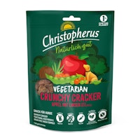 Christopherus 125g Vegetarian Crunchy Snack-Apfel Linsen Hundesnack