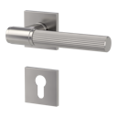 Vorschaubild Griffwerk VAYA 136 ARIS fast2fix Fast2Fix Rosetten eckig Profilzylinder Samtgrau