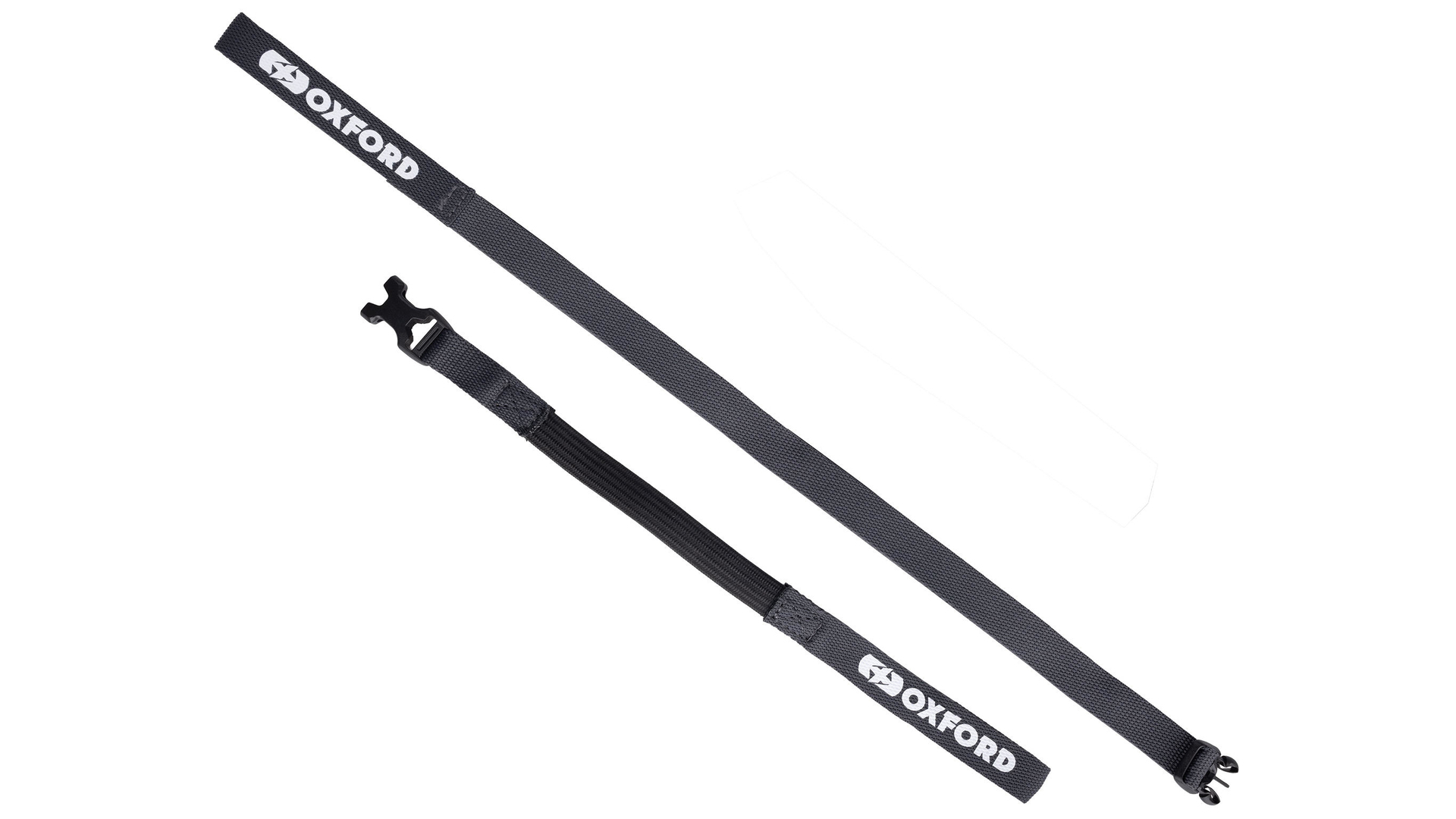 Oxford Atlas B-CLIP Spanngurt, grau, 17 mm×1,2 m