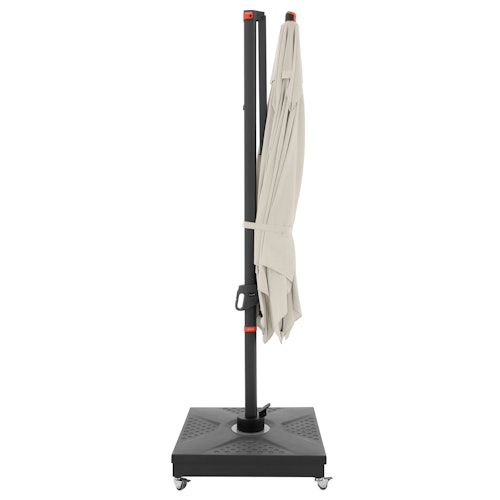 doppler Pendelschirm myZONE 280 x 280, Aluminium Anthrazit / 100 % Polyester 180 g/m²