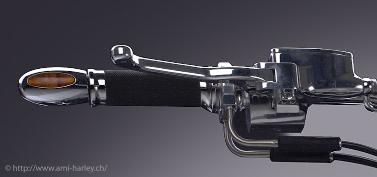 Kellermann Lenkerendenblinker BL1000 Alu Schwarz