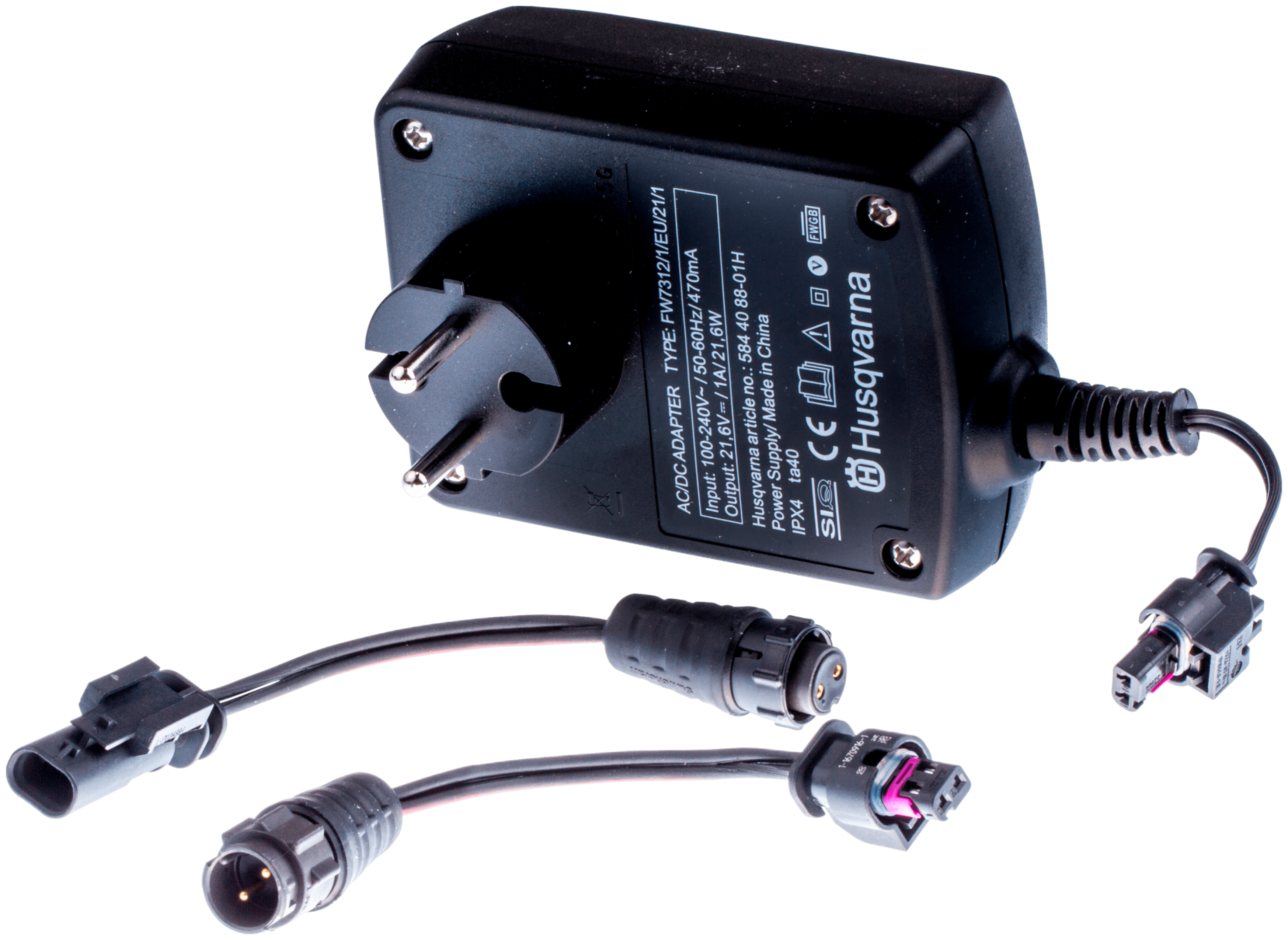 Husqvarna 587 79 70-01 - Netzgerät mit Adapter EU