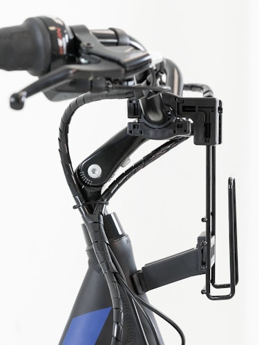 TRIXIE Fahrrad Front-Box für Hunde 41x26x26cm schwarz/grau