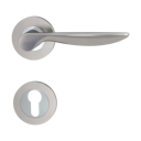 Vorschaubild Griffwerk Türgriff FRANCESCA Schraubrosette- Chrom/Nickelmatt - Auslaufartikel