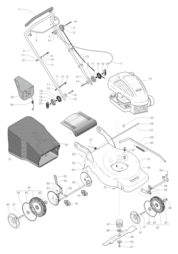 Husqvarna Rasenmäher gelegentliche Nutzung 965159101 R 147