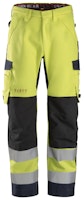 Snickers ProtecWork, wasserdichte Softshell-Hose, Warnschutzklasse 2