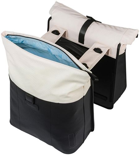 Basil Doppeltasche Vive 35 l schwarz/beige schwarz / cremefarben