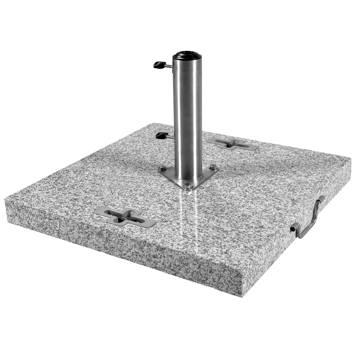 Derby Granitsockel Basic 90 kg, Hellgrau