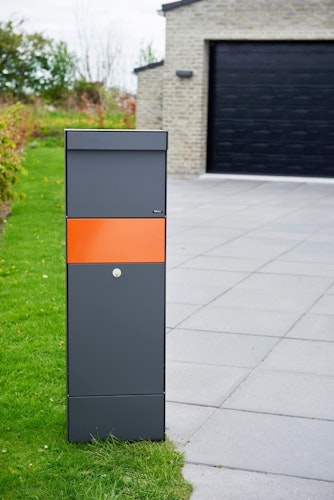 ALLUX Grundform Design Paket-Briefkasten 1100x345x280 mm