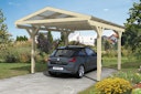 Vorschaubild Skan Holz Westerwald Design Einzelcarport aus Leimholz Breite 362 cm