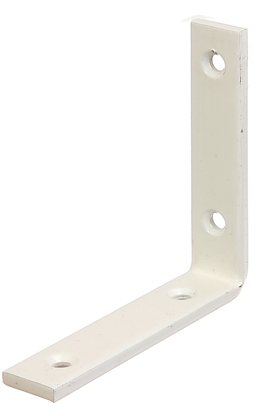 Alberts® Balkenwinkel weiß beschichtet 100x100x20 mm
