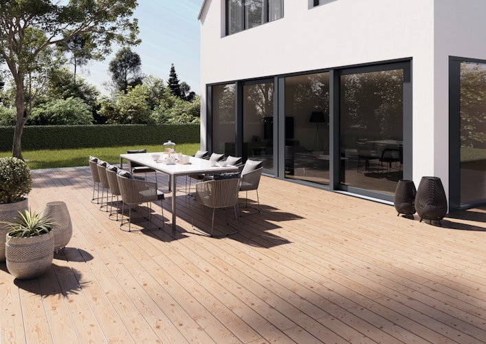 OSMO Terrassendiele Kanadische Douglasie 27 x 143 mm - glatt 