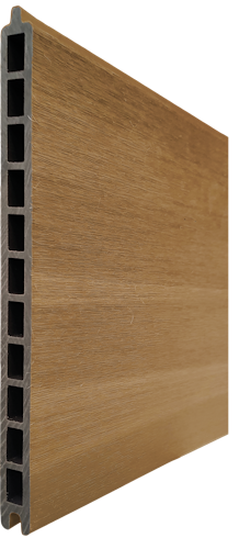 HANDMUSTER Fiberdeck Boston WPC Sichtschutz Premium XL