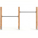 Vorschaubild EXIT Linea Robust 110 Doppel-Holz-Reckstange