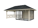 Vorschaubild Palmako Pavillon Bianca 16,6 m² Set 204 Slide - 28 mm