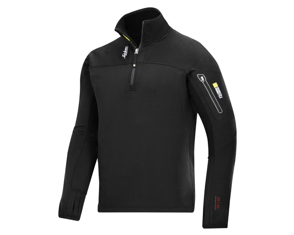 Snickers 9435 Body Mapping Mikro Fleece Troyer
