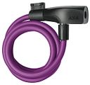 Vorschaubild Axa Kabelschloss Resolute 8/120 violett