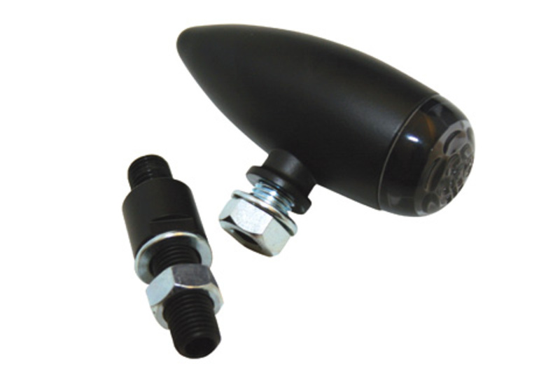 HIGHSIDER pro Micro-Bullet LED Rücklicht Schwarz/Getönt (1Stck)