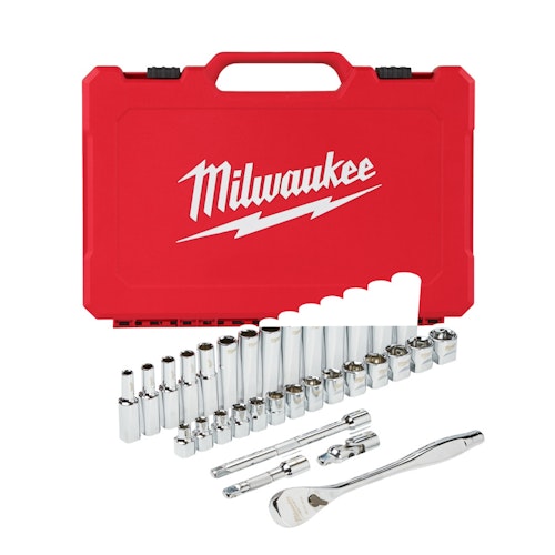 Milwaukee 3/8 32ST Steckschlüssel Set Metr. 4932464945