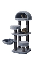 NOBBY Kratzbaum "NARA" grau; 49 x 49 x 121 cm