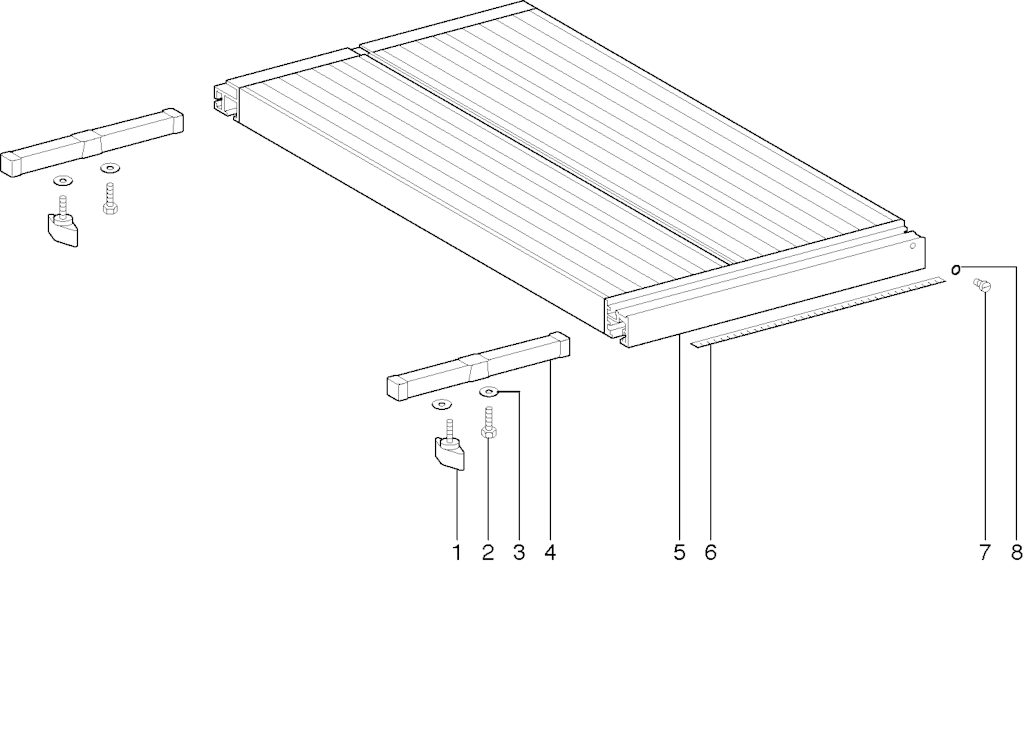 Explosionszeichnung Ersatzteile