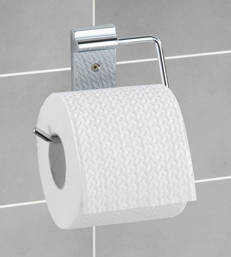 Wenko Toilettenpapierhalter ohne Deckel, Basic