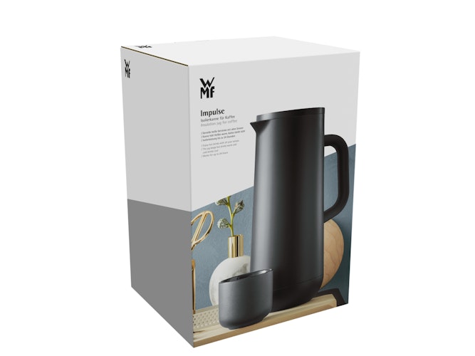 WMF Isolierkanne Kaffee 1,0l Impulse schwarz