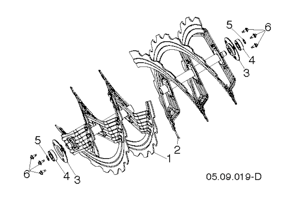 Explosionszeichnung Ersatzteile