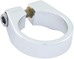 ErgoTec Sattelklemmschelle SCI-085 34,9 mm silber