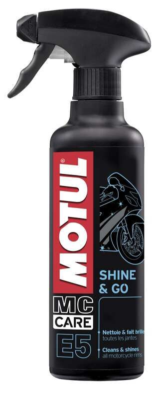 MOTUL Kunststoffpflege E5 Shine & Go Silicon Cleaner - 400ml Spray