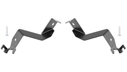 Interphone Scheinwerferhalter schwarz, Haltesatz Für LED-Zusatzscheinwerfer Ducati