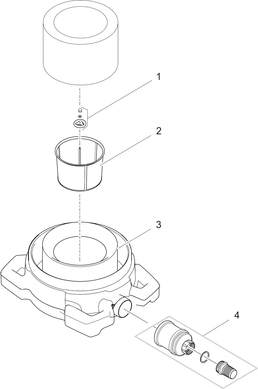 Explosionszeichnung Ersatzteile