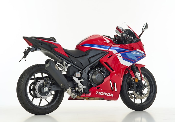 Shark Performance SLIP-ON Edelstahl beschichtet schwarz-matt DSX-10 für HONDA CB500 Hornet,CBR500R,NX500 EURO5+  