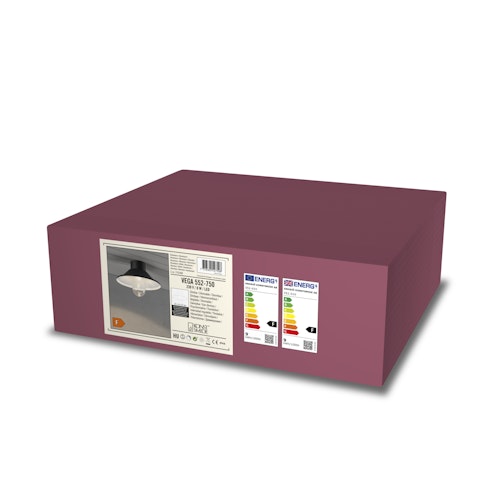 Konstsmide Deckenleuchte Vega, schwarz (552-750)