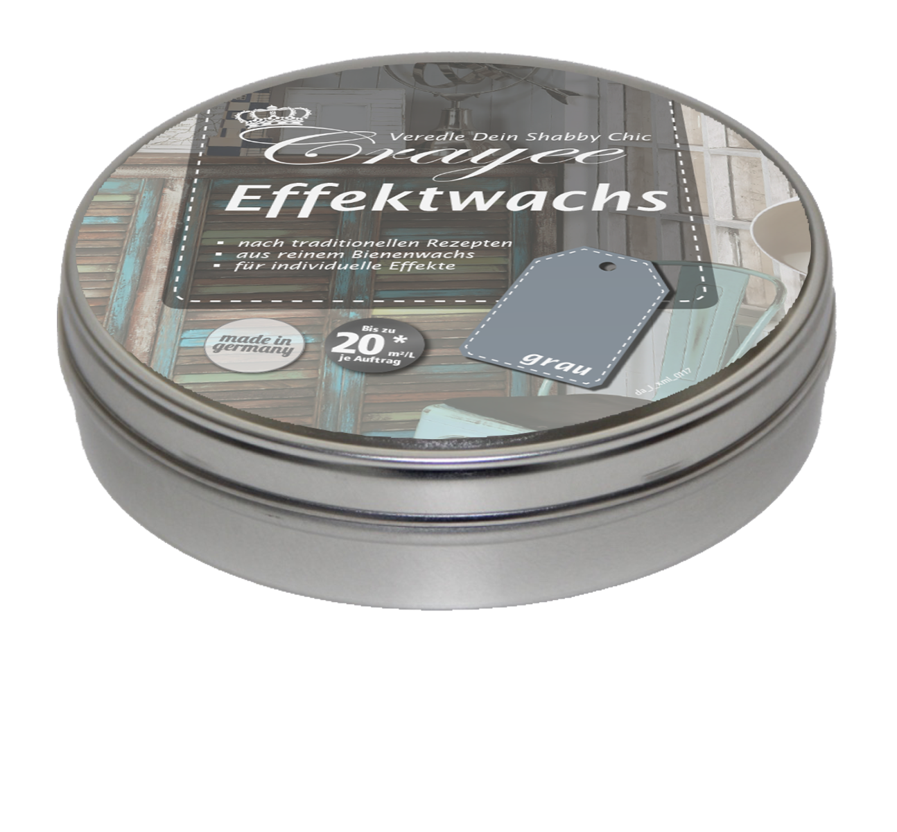 Crayee Effekt-Wachs grau 0,25 l