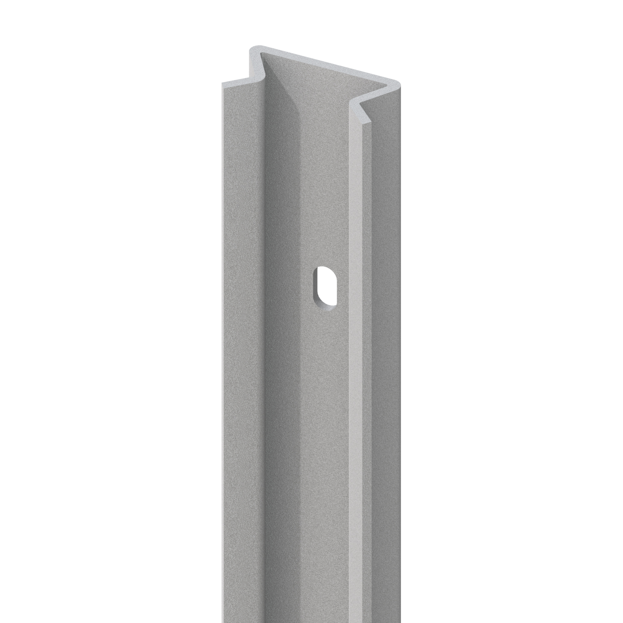 TraumGarten Pfosten-Eckmontageadapter Silber 192 cm