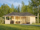Vorschaubild Palmako Pavillon Bianca 24,9 m² Set 209 Slide - 28 mm